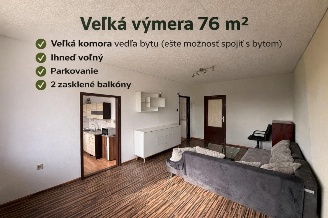 3izbový byt v Skalici